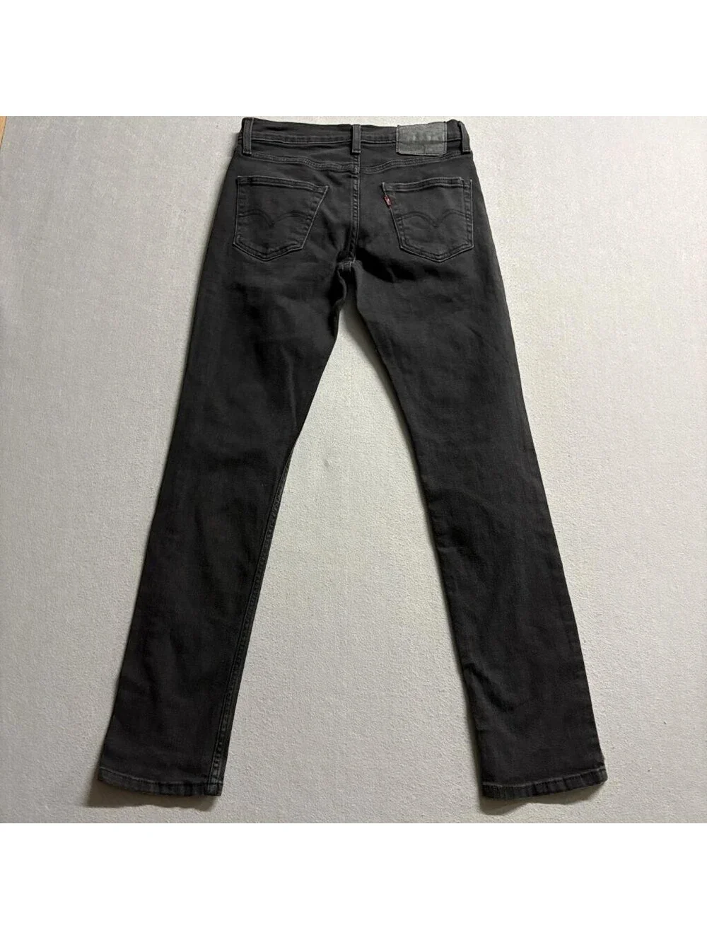 Levis 511 Slim Fit Black Jeans Mens 29x32 WaterLess Stretch Denim